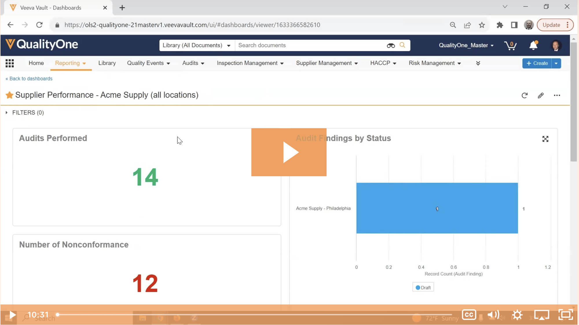 QualityOne Module Intro - Supplier Management-1