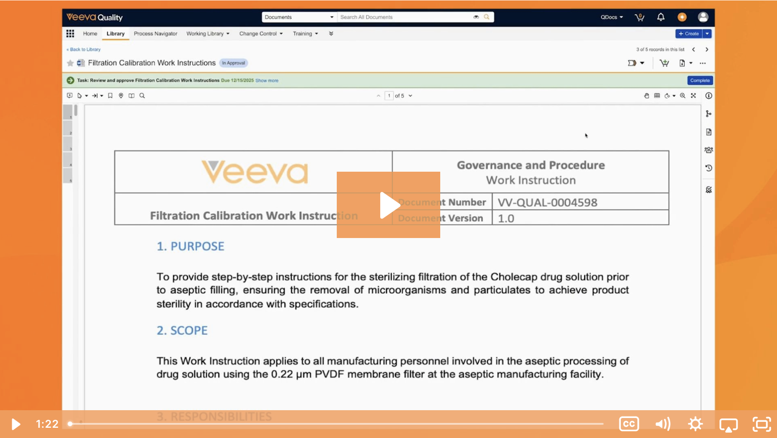 Veeva Quality Event Agents Demo