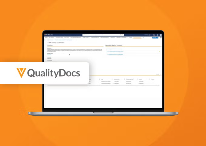 Veeva QualityDocs Overview