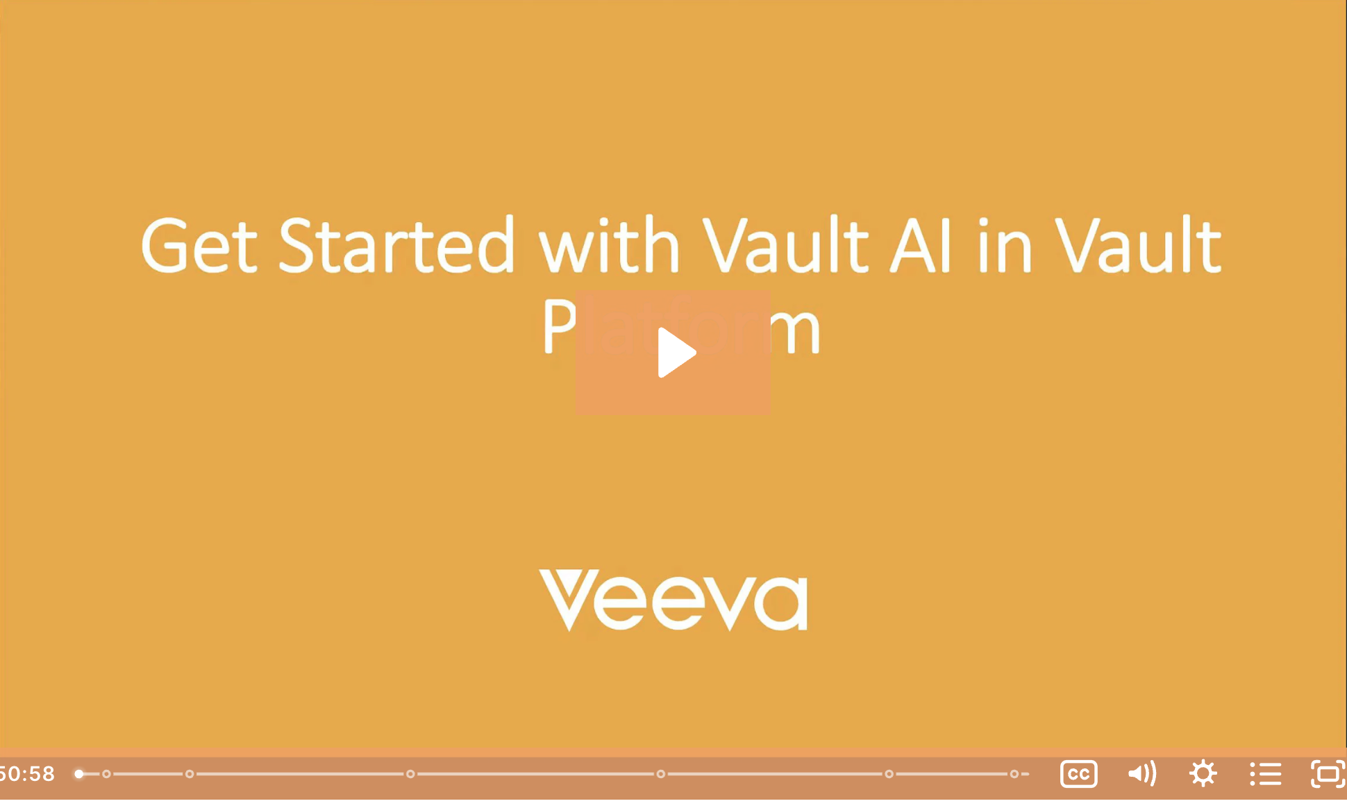 Get started with Vault AI