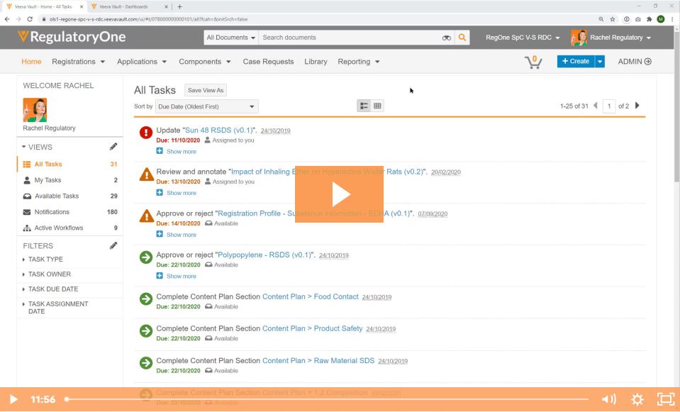 Regulatory Document Management Demo
