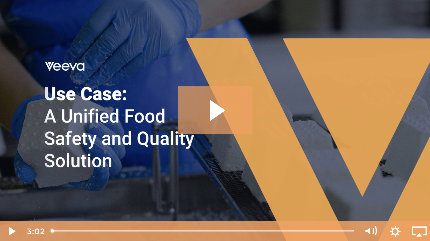 A Unified Food Safety & Quality Management Solution: Video Overview
