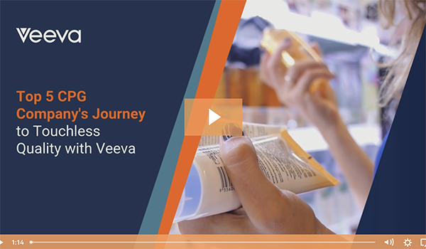Towards Touchless Quality with Veeva QualityOne