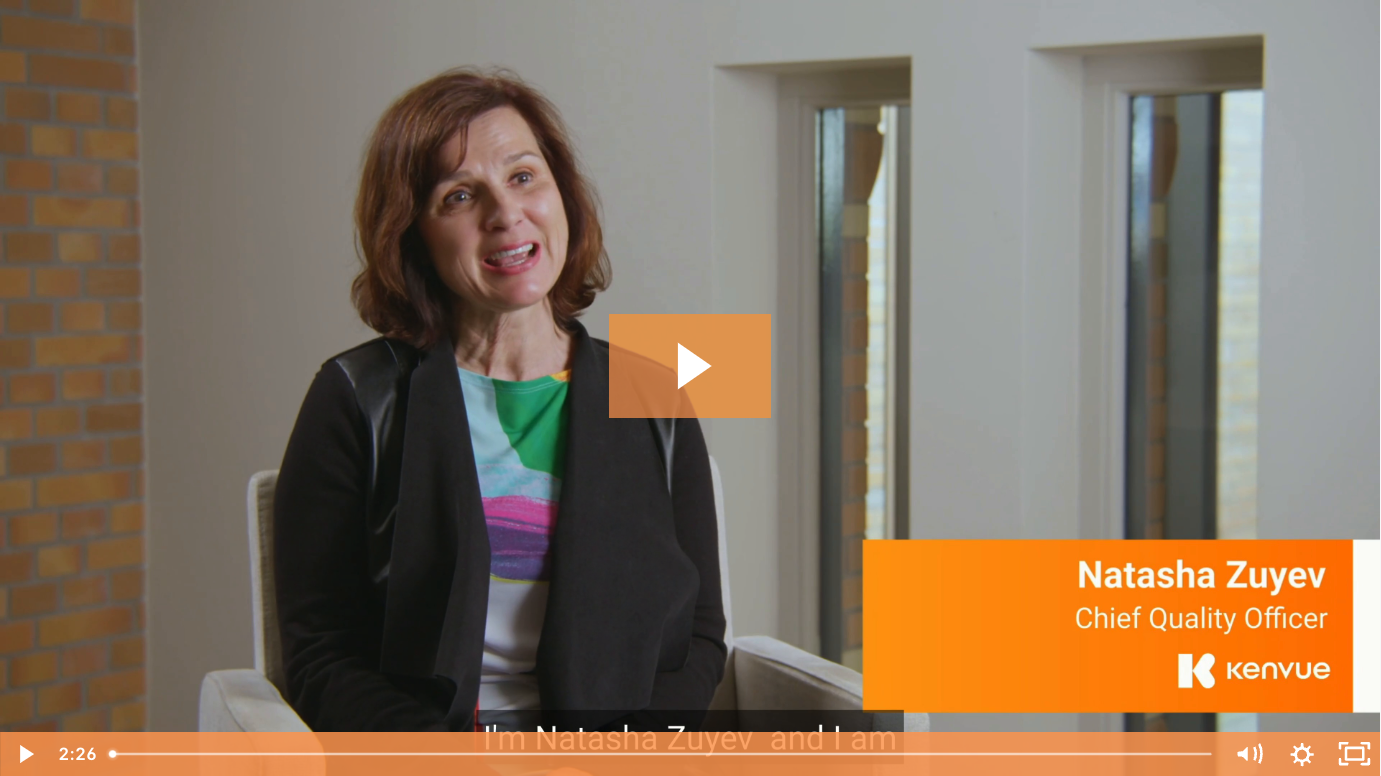 How Kenvue Leverages Technology to Enhance Quality Culture